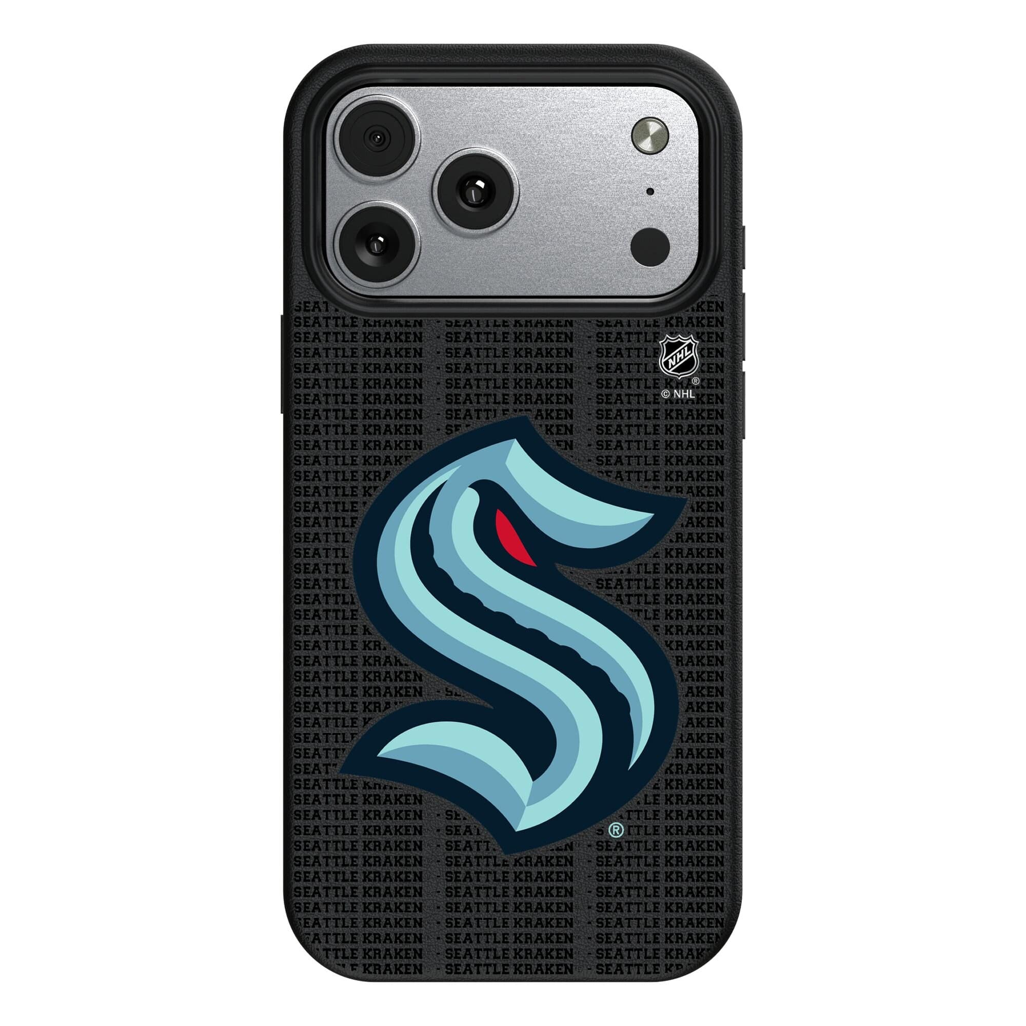 Keyscaper - NHL - Seattle Kraken Primary Logo iPhone Magnetic Bump Case - 17 - Black price history on PriceWatchPro