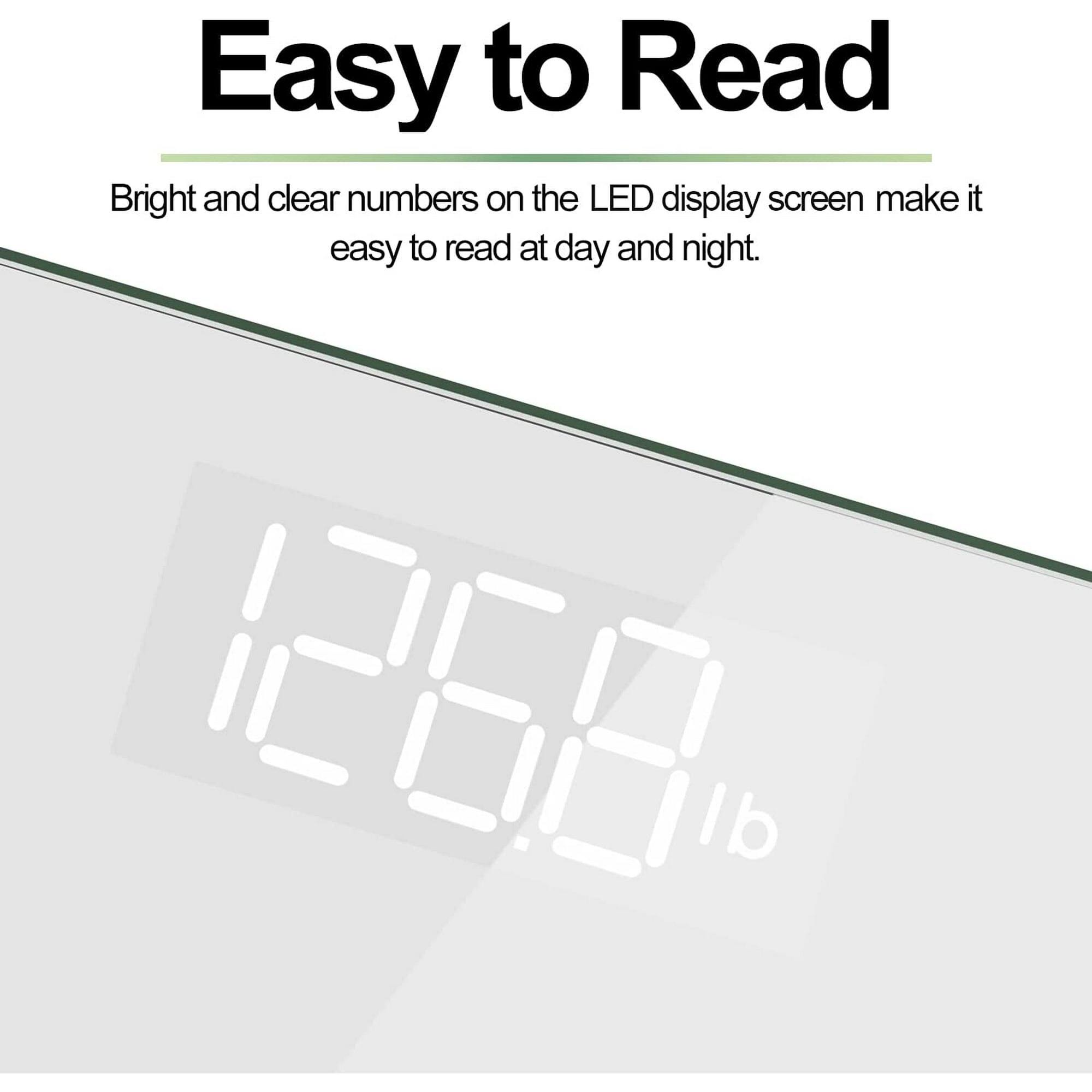 Easy to Read

Bright and clear numbers on the LED display screen make it easy to read at day and night.