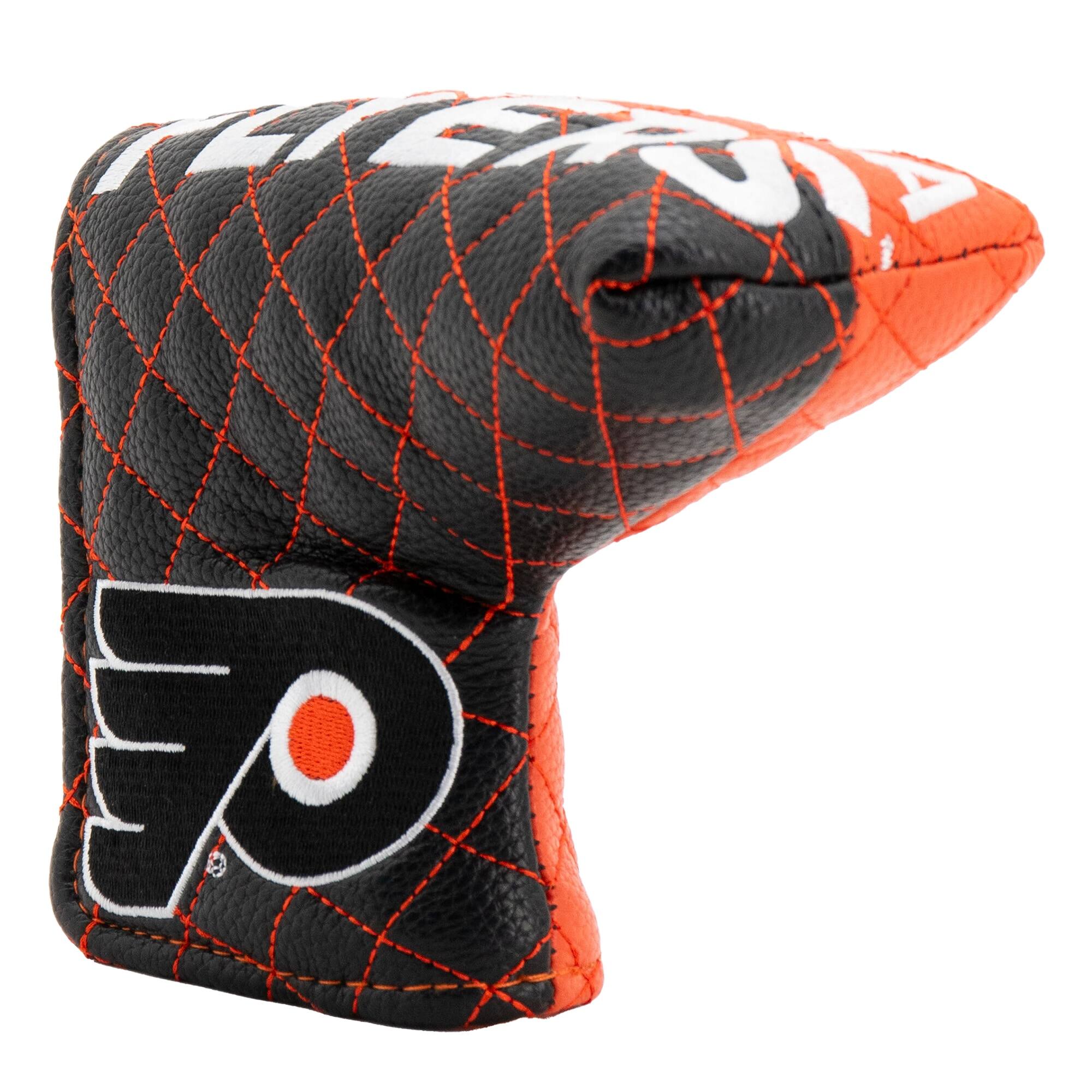 Alt View 2. Team Golf - Philadelphia Flyers Quilted Blade Putter Cover - Multicolor.
