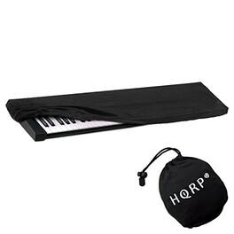 HQRP - Elastic Keyboard Dust Cover, Spandex Stretch, 76-88 Key, Storage Bag, for Yamaha P-115 P-71 P-255 - Black