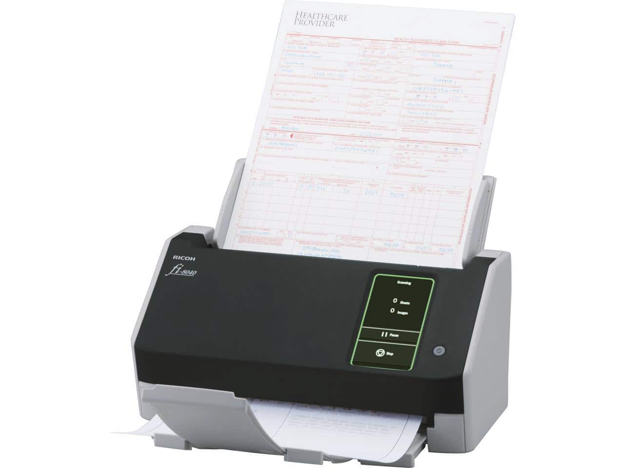 Ricoh fi 8040 Compact Desktop Scanner Black PA03836-B005 - Best Buy