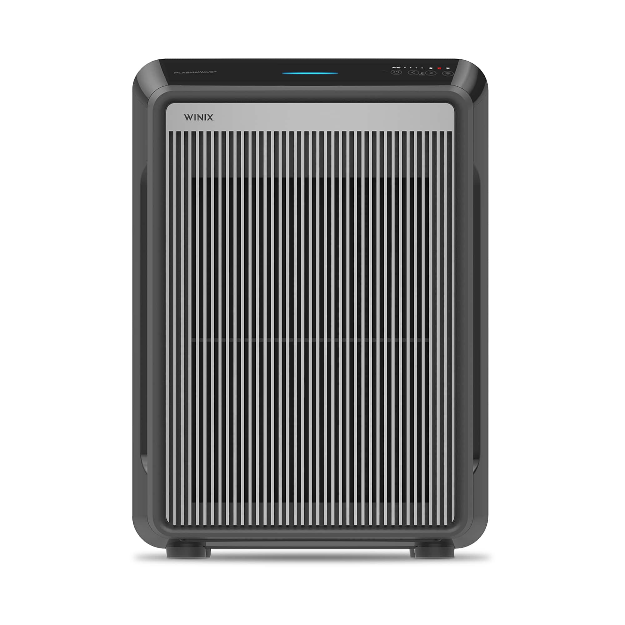 WINIX - 9800 4-Stage True HEPA WiFi Smart Air Purifier - Black - Front_Zoom