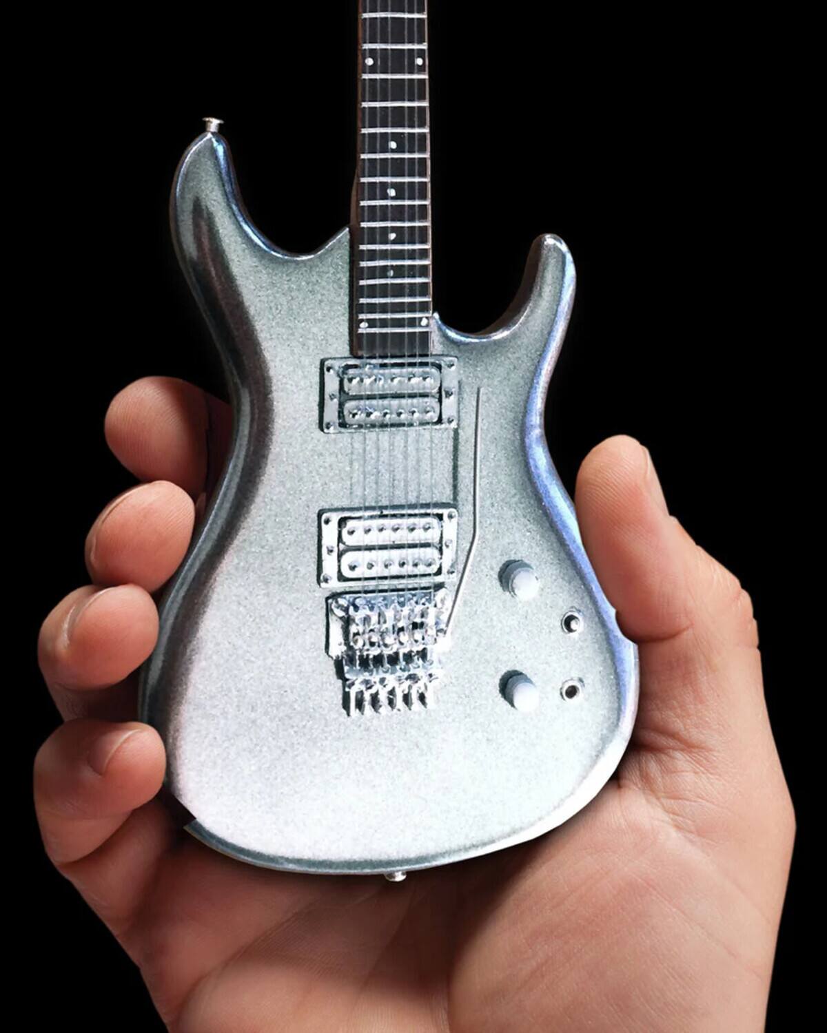 Alt View 3. Axe Heaven - Joe Satriani - Axe Heaven Joe Satriani Chrome Boy Mini Guitar JS-604   - Collectibles - Multicolor.