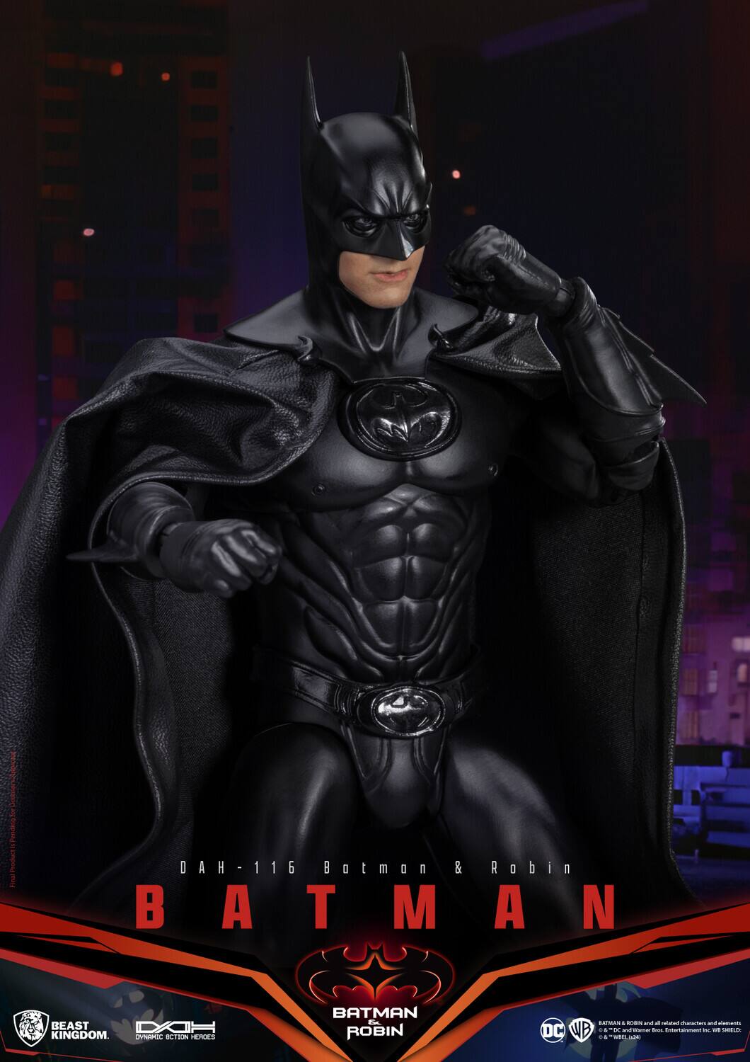 DAH-116 Batman & Robin

BATMAN

BEAST KINGDOM
DYNAMIC ACTION HEROES

BATMAN & ROBIN

DC
WB

BATMAN & ROBIN and all related characters and elements © & ™ DC Comics, Inc. (s21). © 2021 Warner Bros. Entertainment Inc. All Rights Reserved.