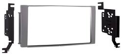 Metra - Dash Kit for Select 2009-2012 Hyundai Santa DDIN - Silver - Front_Zoom