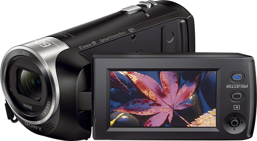  Sony - Handycam PJ440 Flash Memory Camcorder with built-in projector - Black