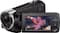 Sony - Handycam PJ440 Flash Memory Camcorder with built-in projector - Black-Angle_Standard