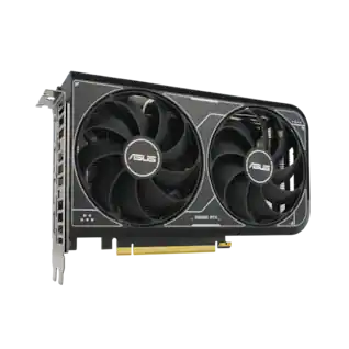 ASUS - Refurbished Excellent - Dual NVIDIA GeForce RTX 4060 Overclock V2 8GB GDDR6 PCI Express 4.0 Graphics Card - Black