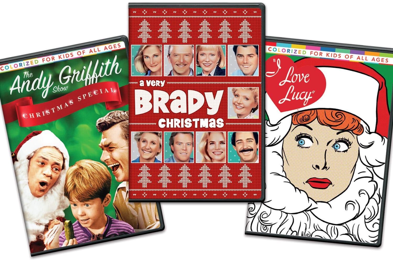 A Very Brady Christmas / The Andy Griffith Christmas Special / I Love Lucy Christmas Special  (Holiday 3-Pack- DVD
