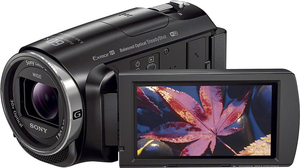 Best Buy: Sony Handycam PJ670 Flash Memory Camcorder Black HDRPJ670/B