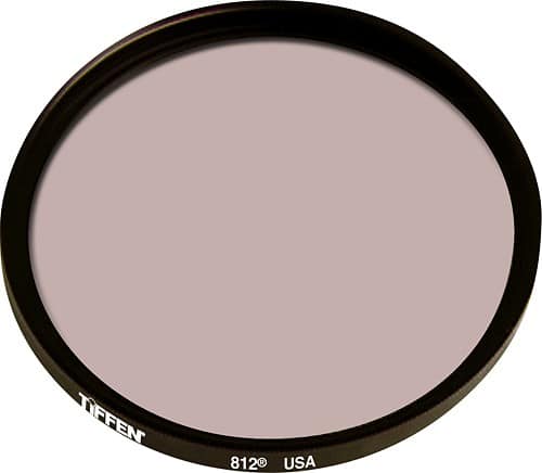 Angle. Tiffen - 72mm 812 Warming Lens Filter - Black.