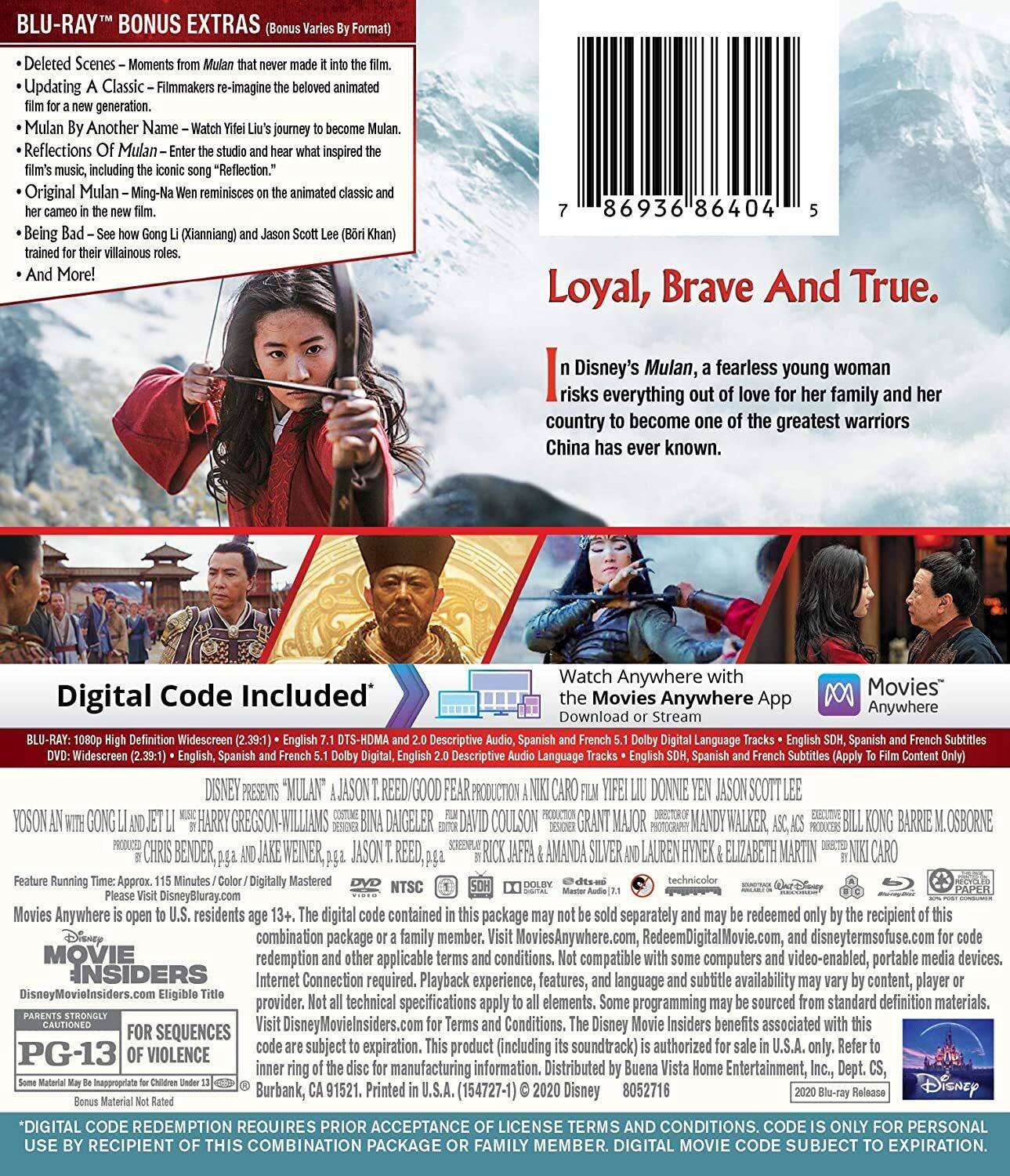 Alt View 1. Mulan   - BLU-RAY.