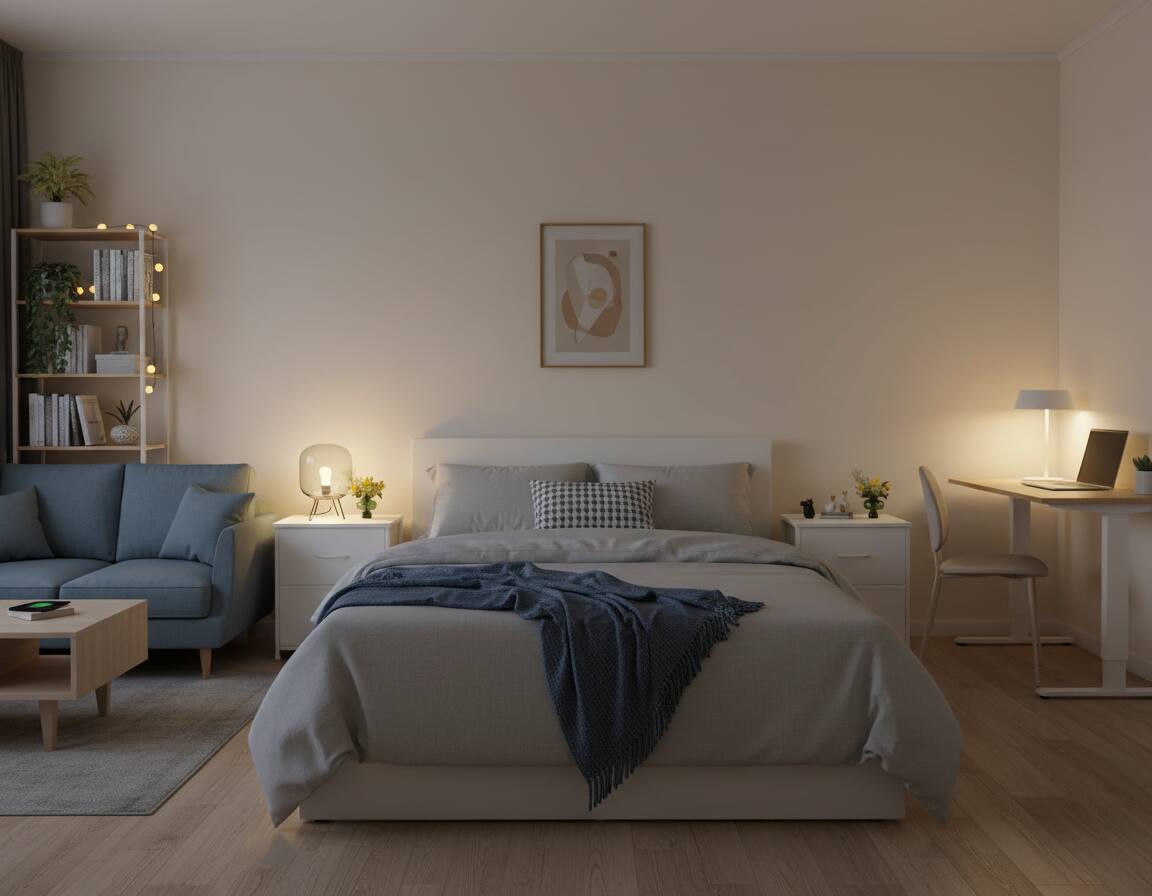 Alt View 5. AOITUN - Nightstand Set with 2 Storage Drawers - Ideal for Dorm or Bedroom - Perfect for Daily Use and Storage Needs - White.