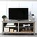 Alt View 12. Walker Edison - Modern Wood Open Storage TV Stand for Most TVs up to 65" - Driftwood.