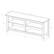 Alt View 15. Walker Edison - Modern Wood Open Storage TV Stand for Most TVs up to 65" - Driftwood.