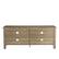 Alt View 1. Walker Edison - Modern Wood Open Storage TV Stand for Most TVs up to 65" - Driftwood.