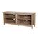Left. Walker Edison - Modern Wood Open Storage TV Stand for Most TVs up to 65" - Driftwood.