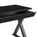 Alt View 12. Walker Edison - Glass and Wood Computer Desk - Black.