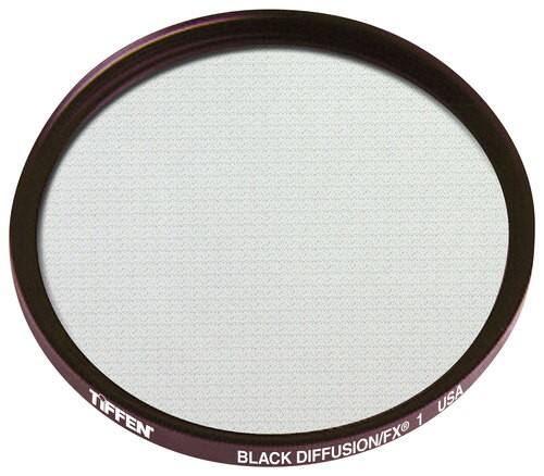 Front Standard. Tiffen - 77mm Black Diffusion 1 Lens Filter.