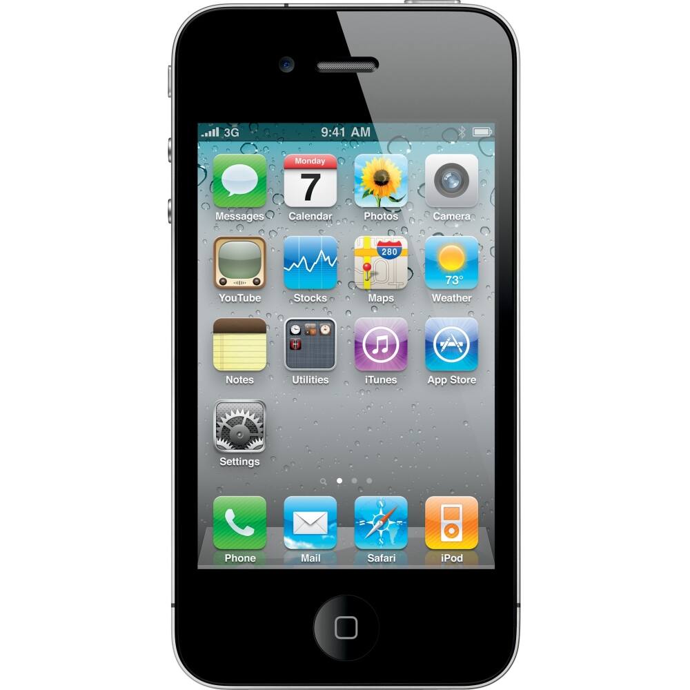 Buy: Apple 4s 8GB Cell Phone (Unlocked) Black IPHONE 4S BLK