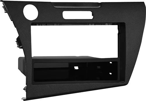 Angle. Metra - Dash Kit for Select 2011-2016 Honda CR-Z DIN - Black.