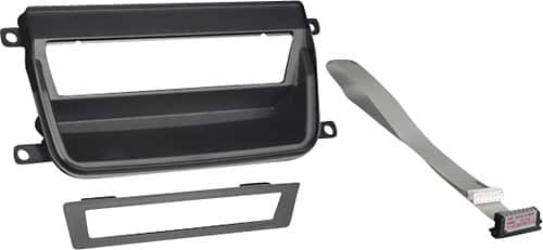 Metra - Dash Kit for Select 2006-2013 BMW 3 DDIN - Black - Front_Zoom