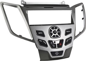 Metra - Dash Kit for Select 2011-2019 Ford Fiesta - Silver - Angle_Zoom