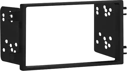 Angle. Metra - Dash Kit for Select 2003-2013 Honda Element DDIN - Black.