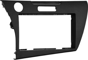 Metra - Installation Kit for 2011 and Later Honda CR-Z Vehicles - Black - Angle_Zoom