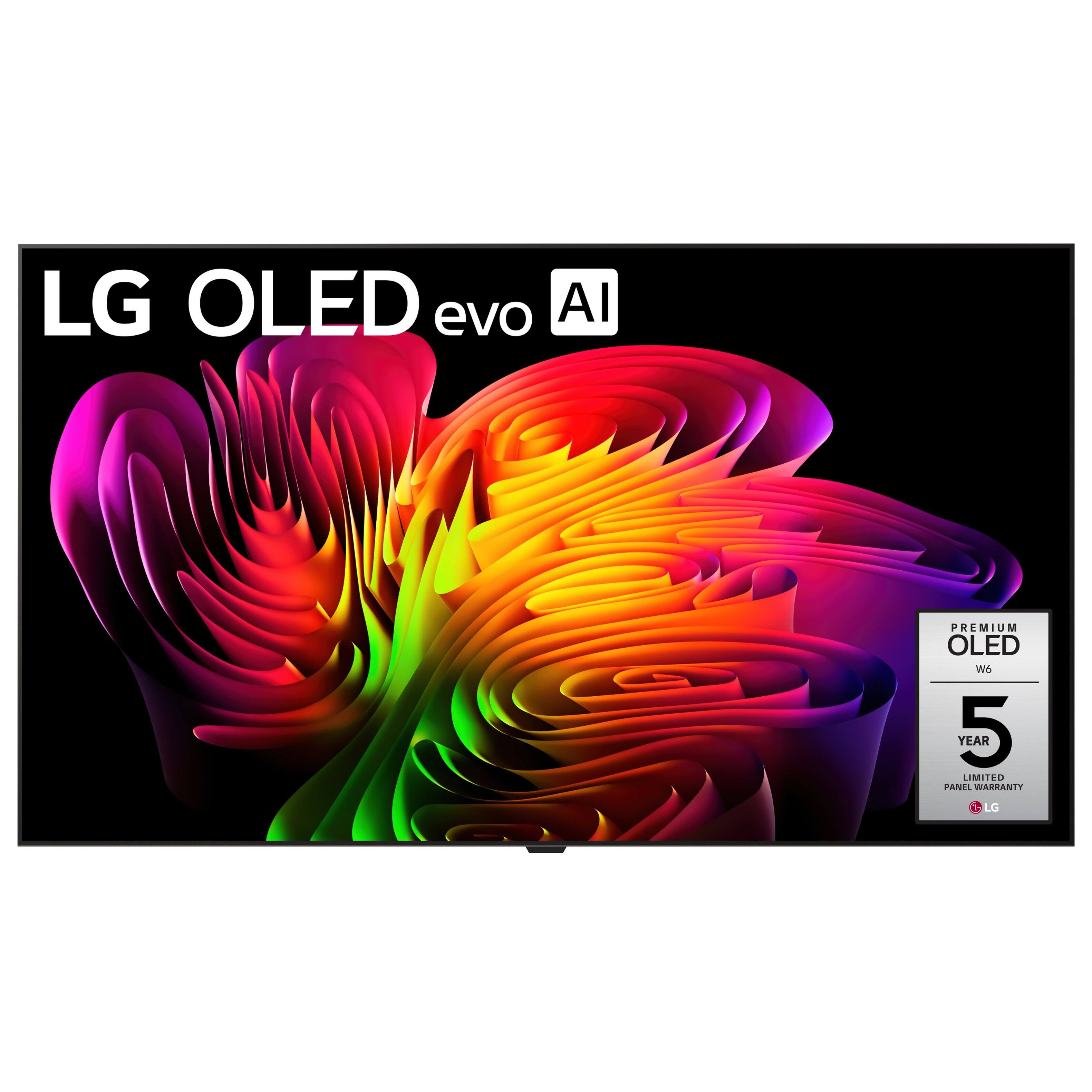 LG OLED evo AI  
PREMIUM OLED W6  
5 YEAR LIMITED PANEL WARRANTY