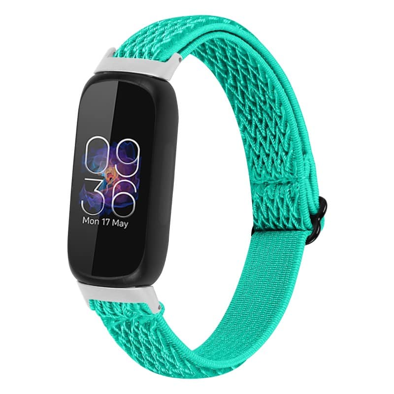 StrapsCo - Comfort Stretch Band Elastic Nylon Watch Strap For Fitbit Inspire 3 - Mint Green price history on PriceWatchPro