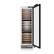 Left. Thor Kitchen - 100 Bottle Tri-Zone Built-In Wine Cooler with Stainless Steel Panels - Stainless Steel.