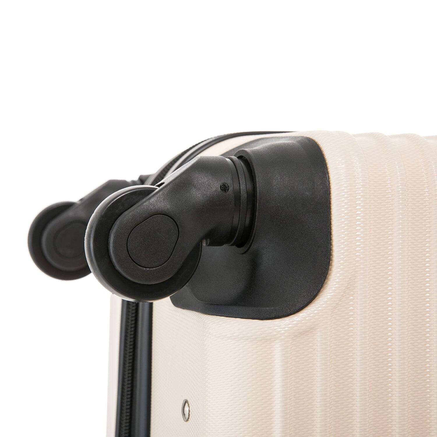 Alt View 3. InUSA - Resilience Lightweight Hardside Spinner Luggage 28" - Sand.