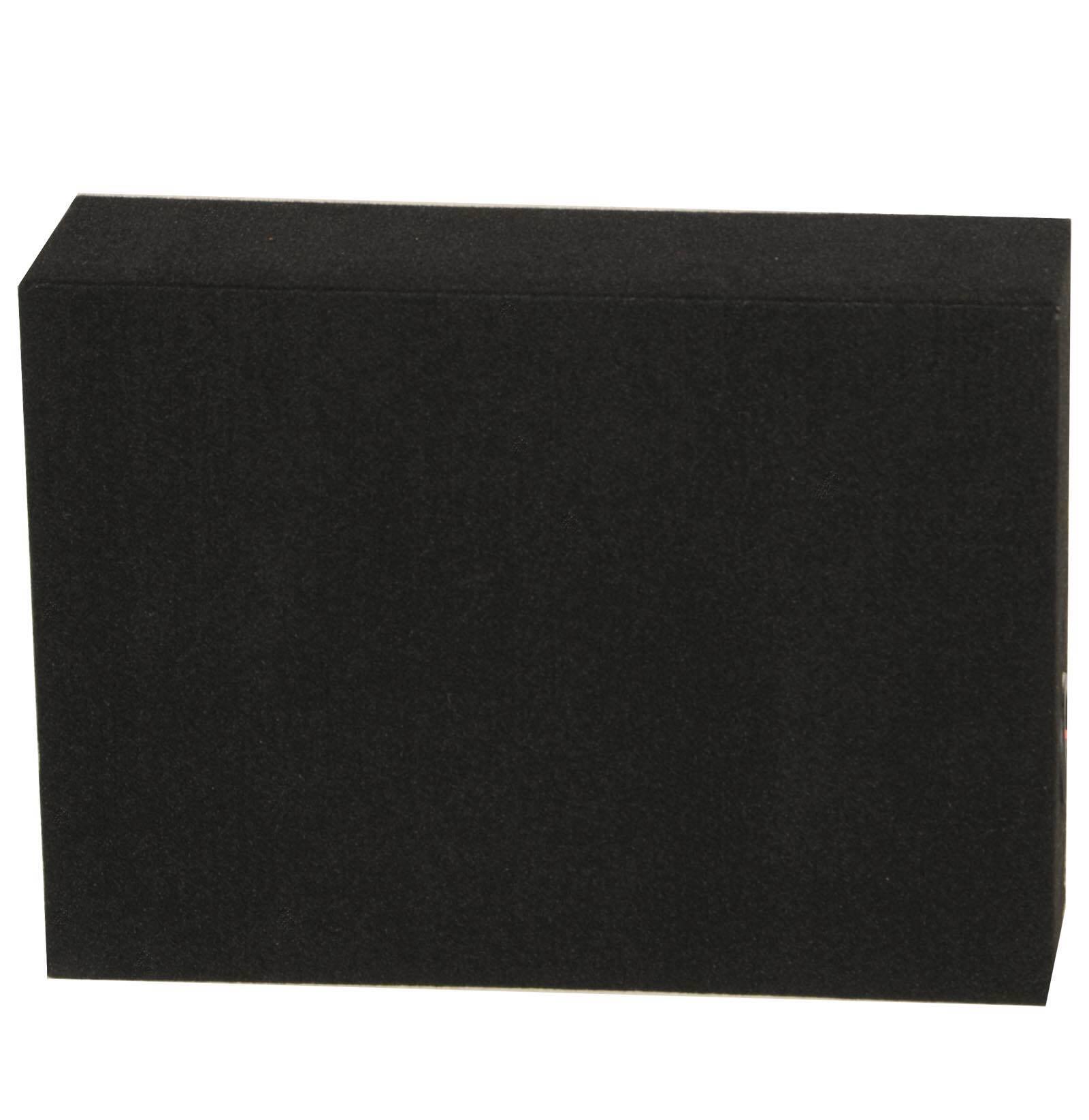 Alt View 7. QPower - Q Power Shallow Single 12 In Sealed MDF Truck Subwoofer Enclosure Box, Charcoal - Charcoal Gray.