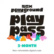 NEX Playground Play Pass
3-MONTH
Non-refundable digital code