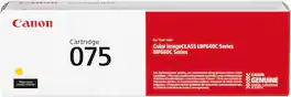 Canon - Toner 075 Standard Yield Toner Cartridge - Yellow