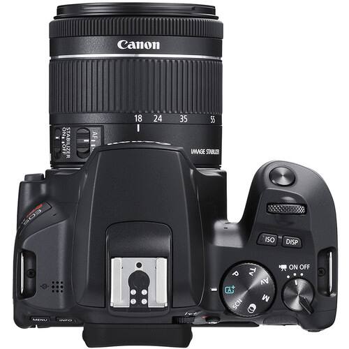 Canon  
NO OFF STABILIZER AF  
18 24 35 55  
IMAGE STABILIZER  
50S  
ISO  
DISP  
P TV Av + A M SCN  
ON OFF  
MENU INFO