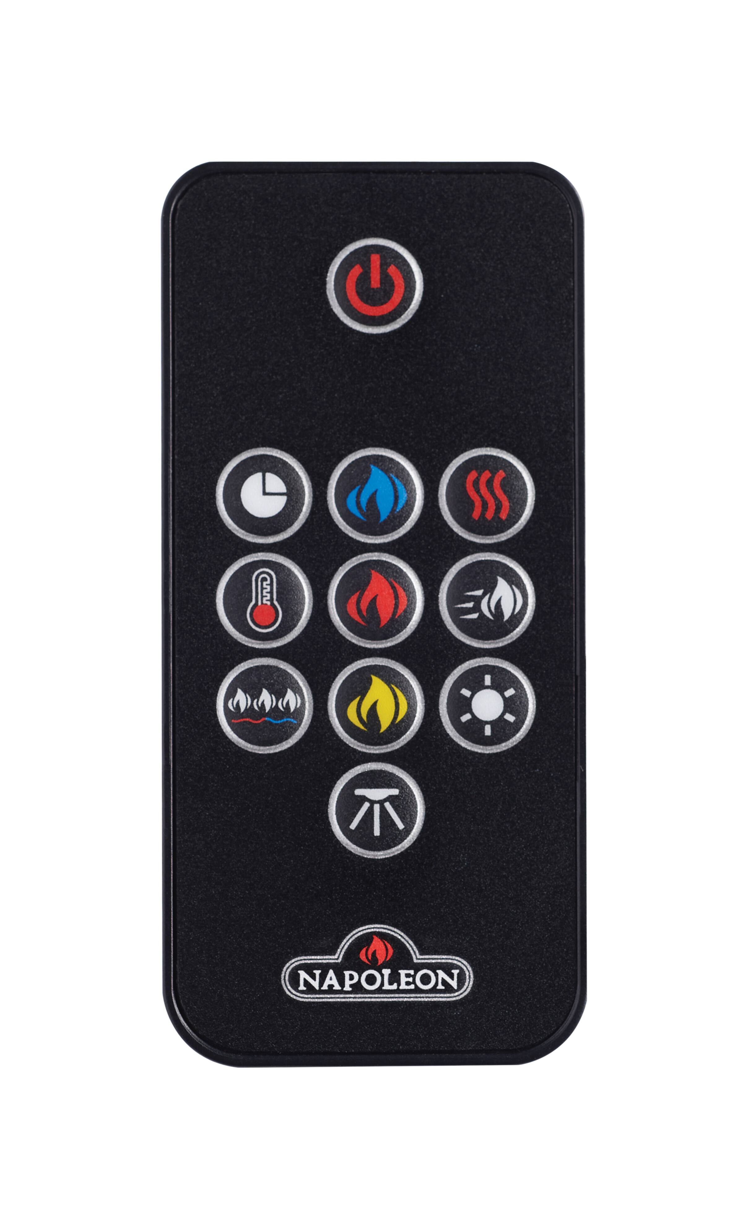 Alt View 17. Napoleon - Allure Vertical 38-Inch Wall-Hanging Electric Fireplace - Black.