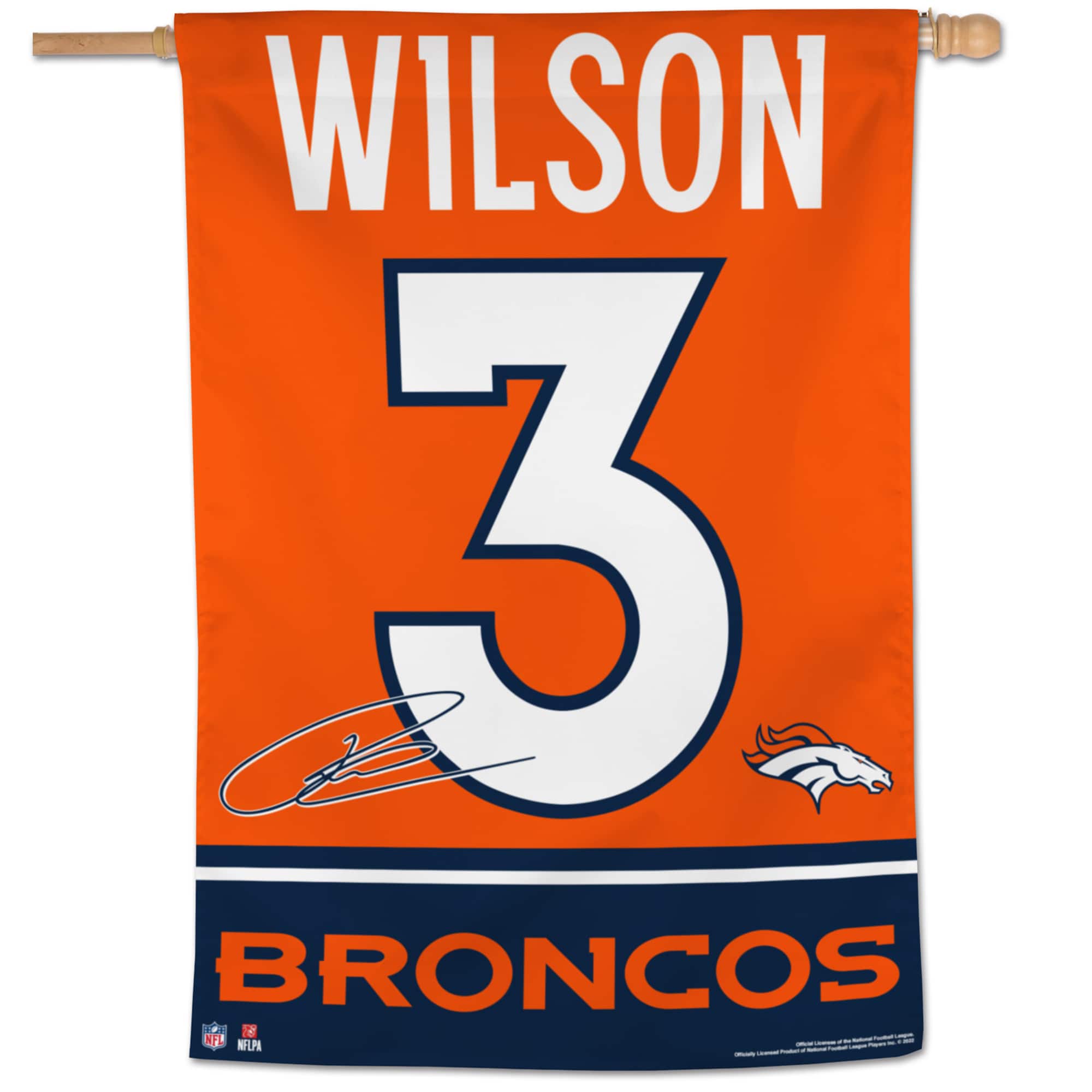 WinCraft - Russell 28'' x 40'' Single-Sided Vertical Banner - Multicolor