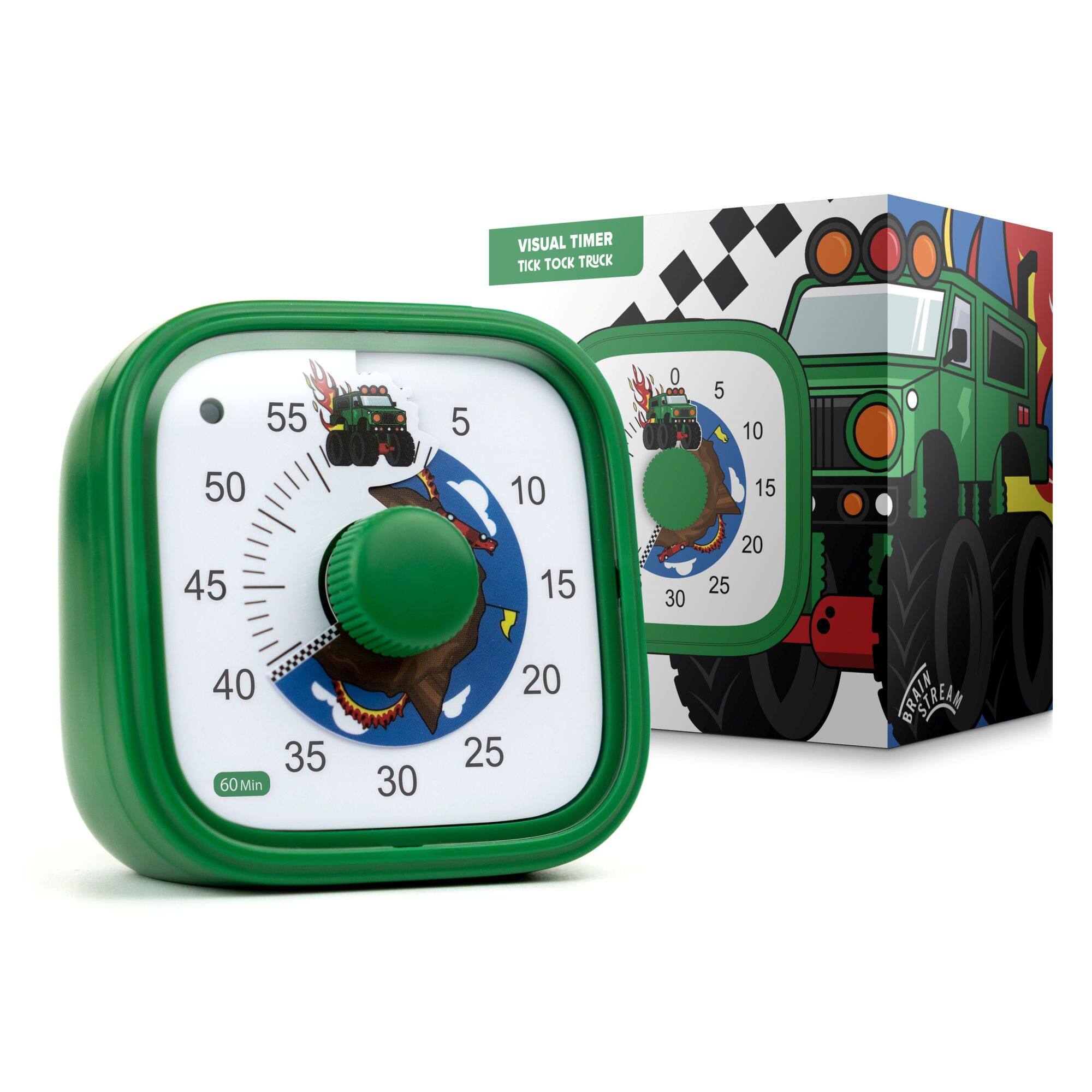 VISUAL TIMER TICK TOCK TRUCK

55 5 0 5 10 50 10 15 45 15 30 20 25 40 60 Min 35 30 20 25

BRAINSTREAM