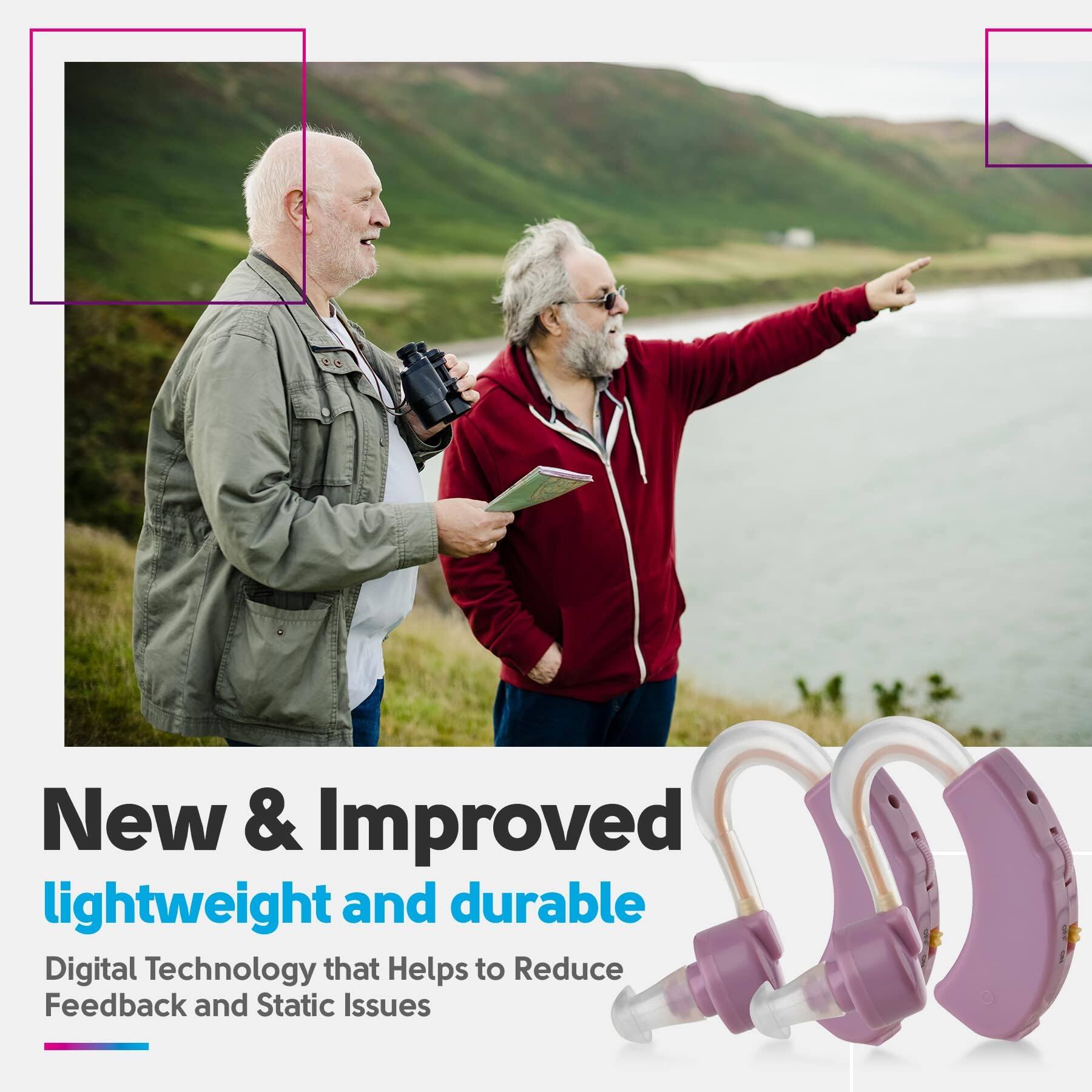 New & Improved  
lightweight and durable  
Digital Technology that Helps to Reduce Feedback and Static Issues