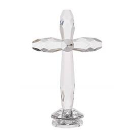 Ganz - Crystal Expressions Cross Acrylic Religious Figurine 7.5 Inch - Clear