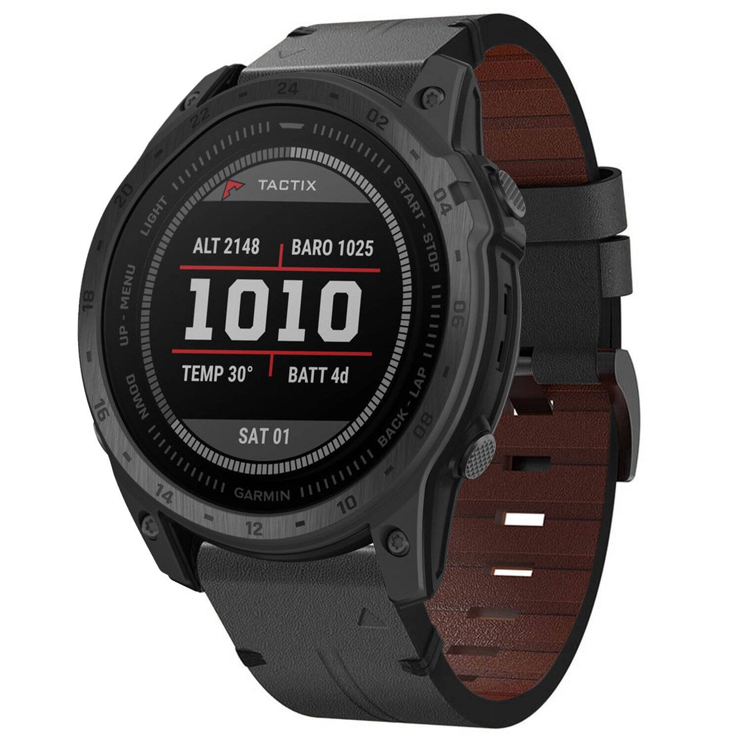 22 24 - 02 TACTIX 20 START 04 LIGHT - ALT 2148 BARO 1025 STOP 18 MENU 1010 ...1 90 UP TEMP 30 BATT 4d DOWN LAP 16 SAT 01 BACK 08 I 14 GARMIN !111IIII1 10 - 7 - 12

Corrected text based on the image:

22 24 - 02 TACTIX 20 START 04 LIGHT - ALT 2148 BARO 1025 STOP 18 MENU 1010 ...1 90 UP TEMP 30 BATT 4d DOWN LAP 16 SAT 01 BACK 08 I 14 GARMIN !111IIII1 10 - 7 - 12