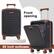 Front opening
20 inch suitcase