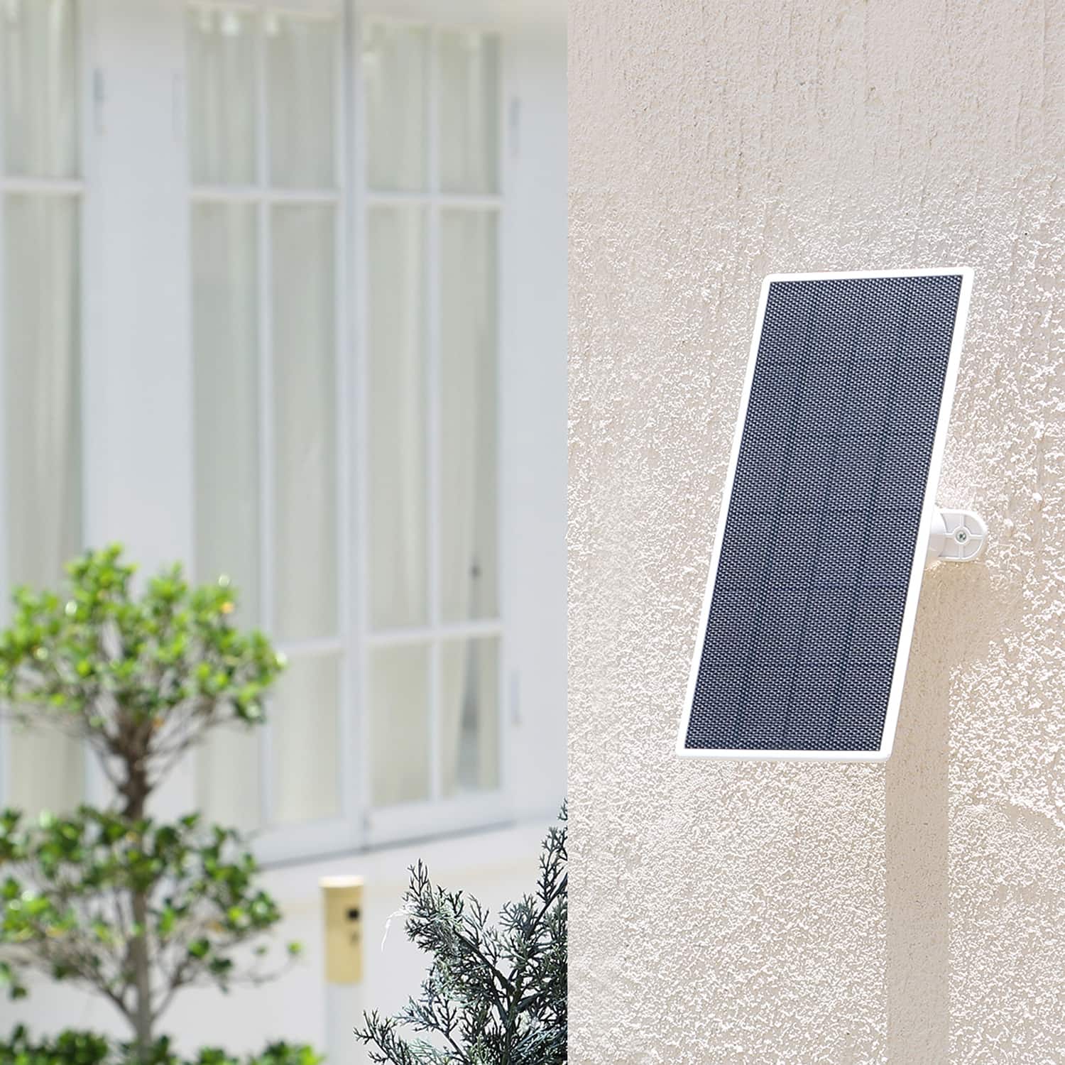 Alt View Zoom 13. Wasserstein - Solar Panel for Google Nest Cam (Battery) - White.