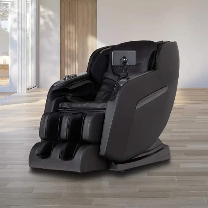 Titan - Regal Zero Gravity Massage Chair with Heated Rollers - Black