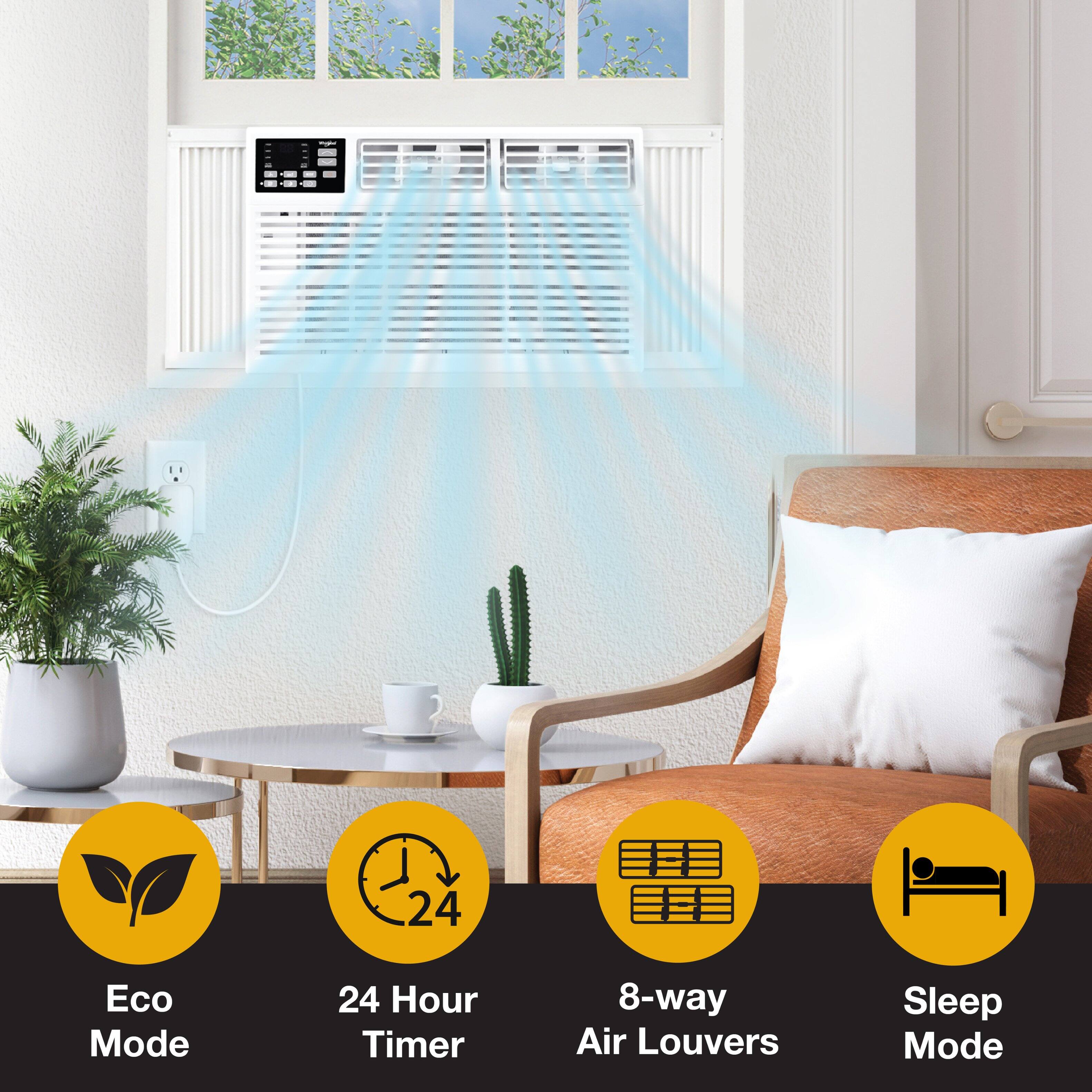Eco Mode  
24 Hour Timer  
8-way Air Louvers  
Sleep Mode