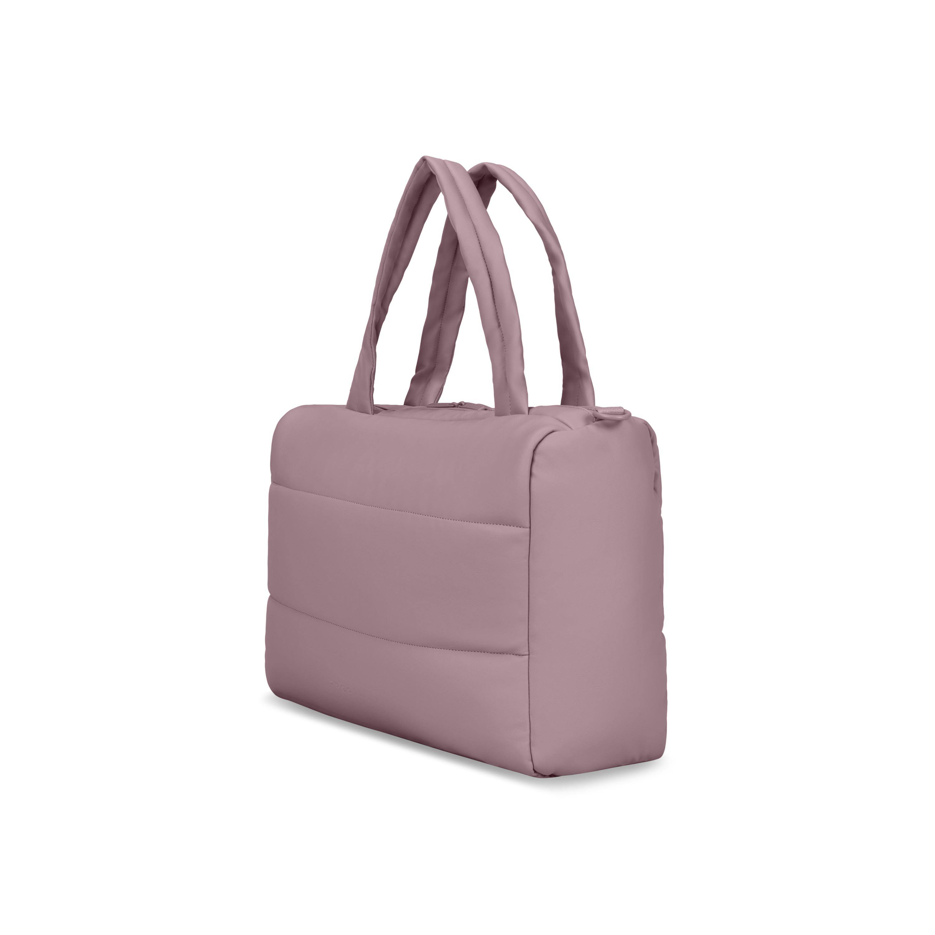 Angle. Bugatti - Brussels Tote Bag - LILAC.