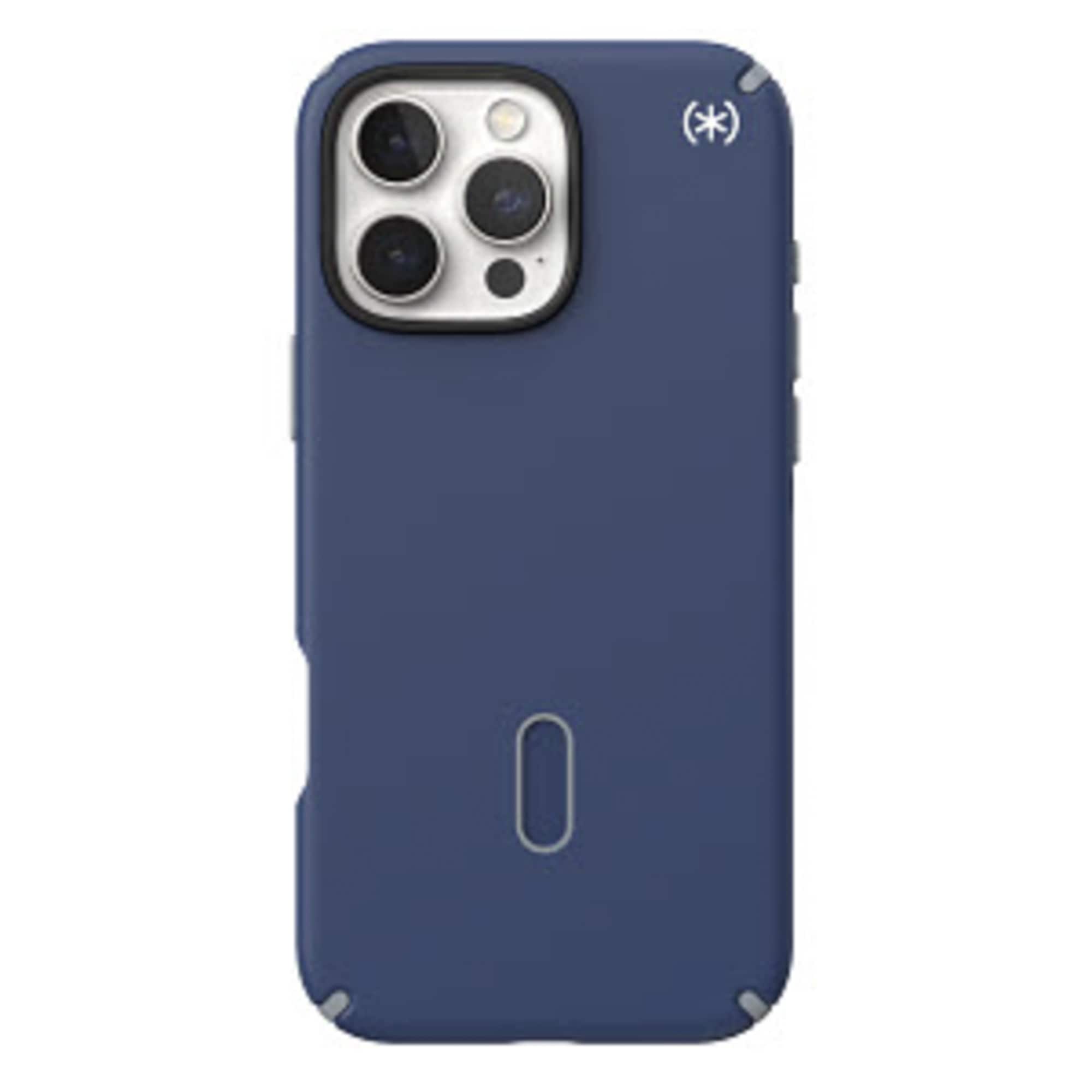 Speck - Presidio2 Pro ClickLock Case with MagSafe for Apple iPhone 16 Pro Max - Costal Blue - Front_Zoom