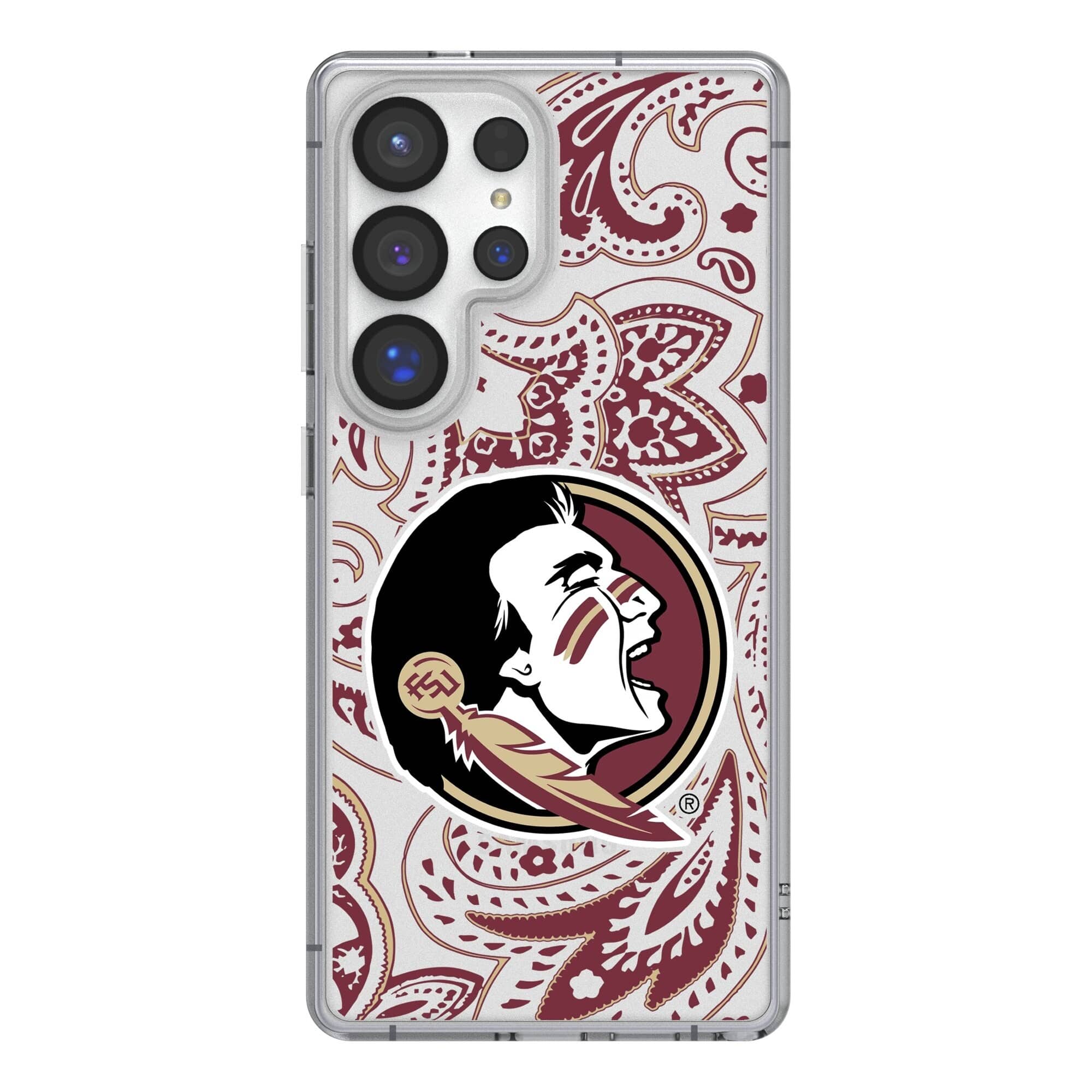 Keyscaper - NCAA - Florida State Seminoles Paisley Galaxy Clear Case - S24 Plus - Multicolor price history on PriceWatchPro